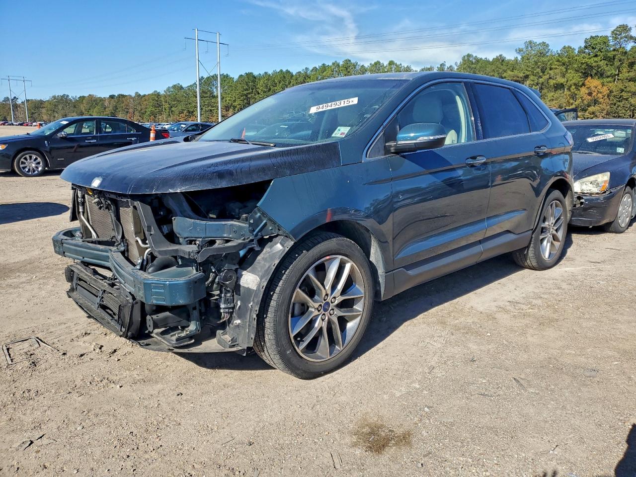 Lot #3311641285 2016 FORD EDGE TITAN