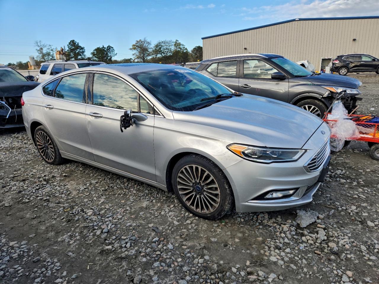 Lot #3311565236 2017 FORD FUSION SE
