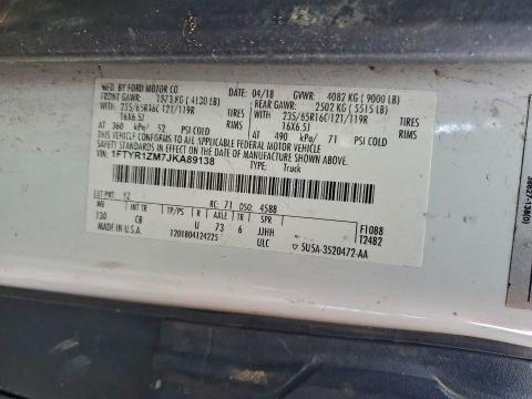 2018 FORD TRANSIT #3311462238