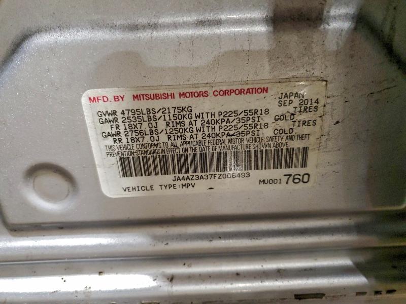 2015 MITSUBISHI OUTLANDER #3304566480