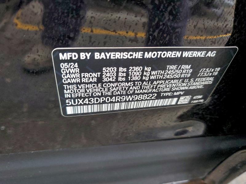2024 BMW X3 SDRIVE3 #3316703407