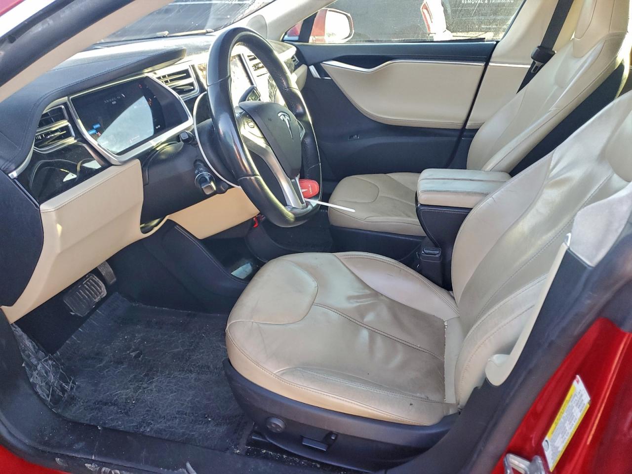 Lot #3311740727 2014 TESLA MODEL S