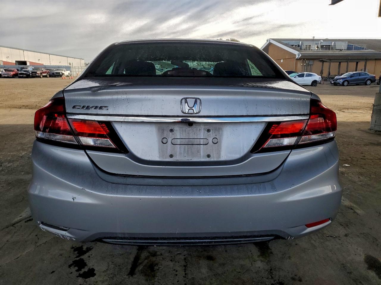 Lot #3310626826 2015 HONDA CIVIC LX