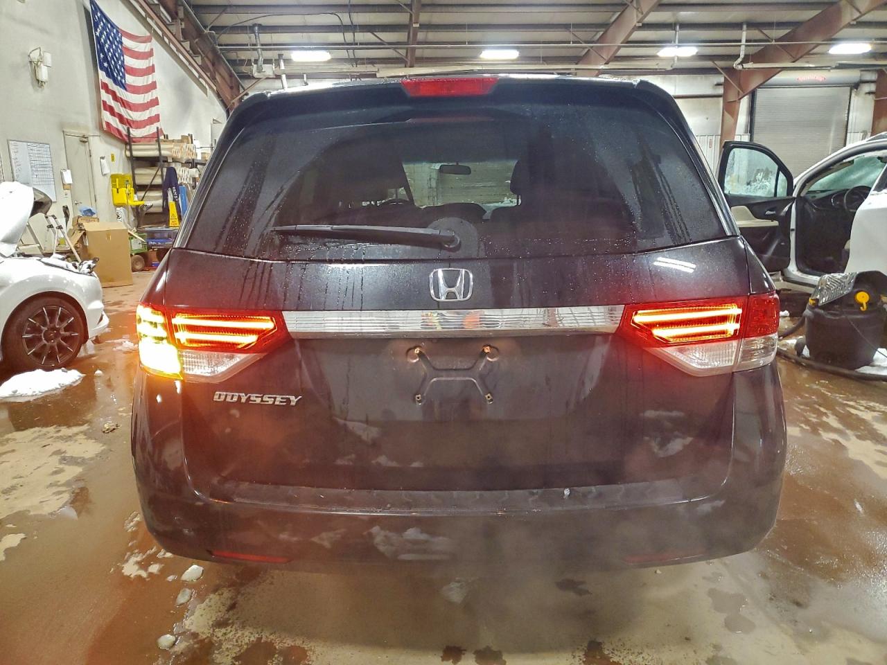 Lot #3316776407 2017 HONDA ODYSSEY EX