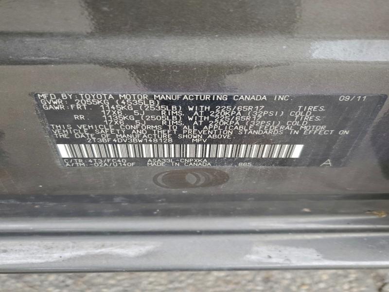 2011 TOYOTA RAV4 #3305397415