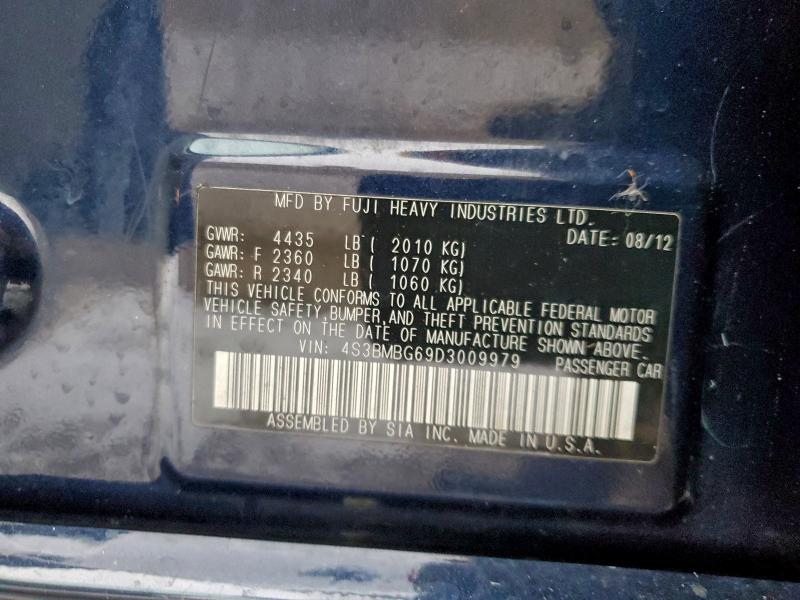 2013 SUBARU LEGACY 2.5 #3312424670