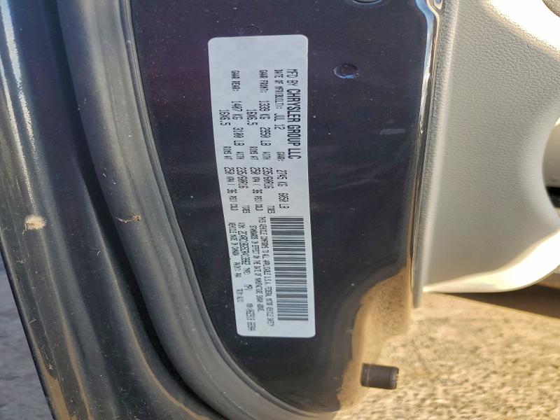 2012 CHRYSLER TOWN & COU #3304515539