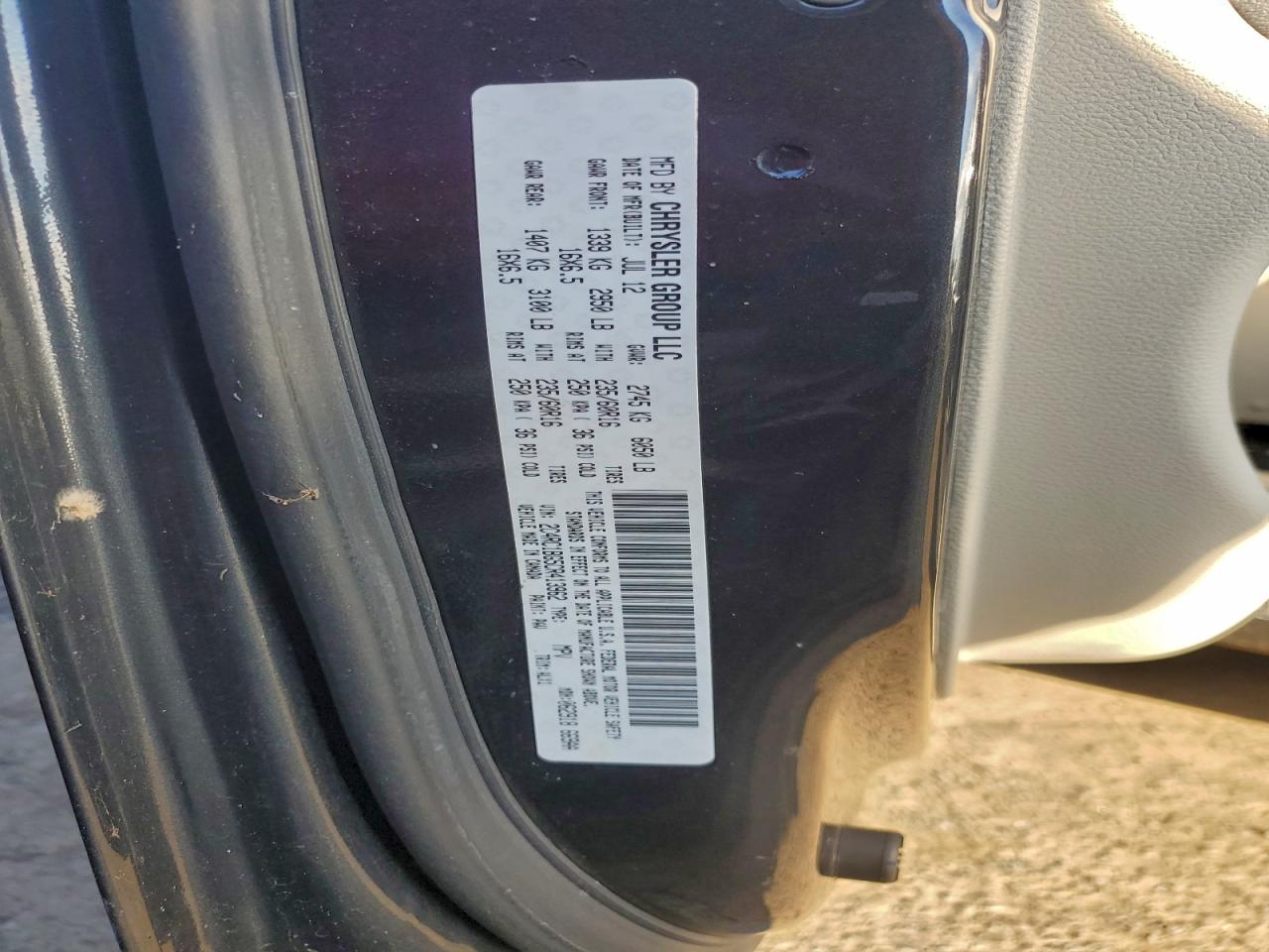 CHRYSLER TOWN & COUNTRY TOURING