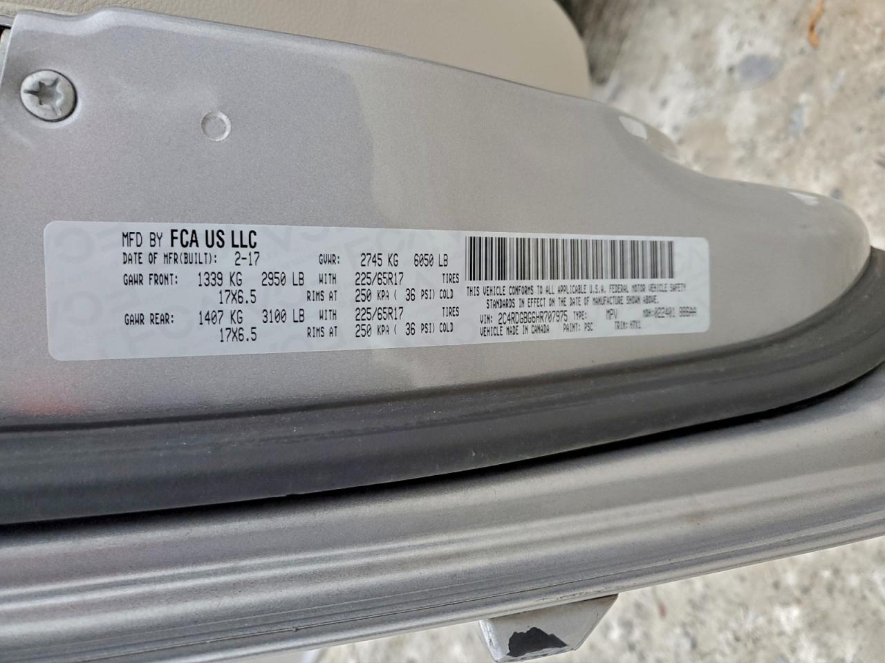 DODGE GRAND CARAVAN SE