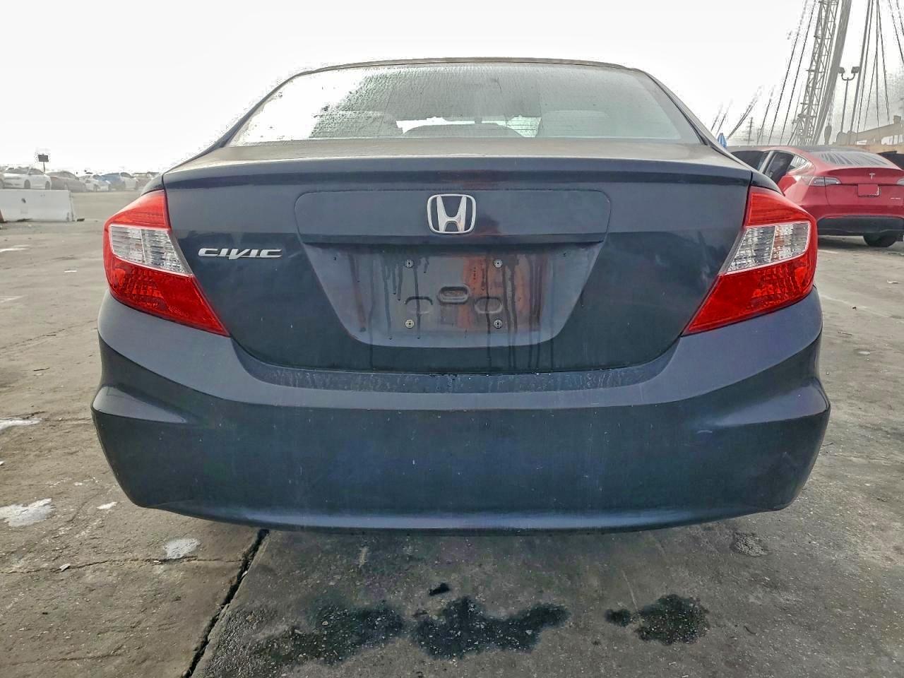 Lot #3309773838 2012 HONDA CIVIC LX