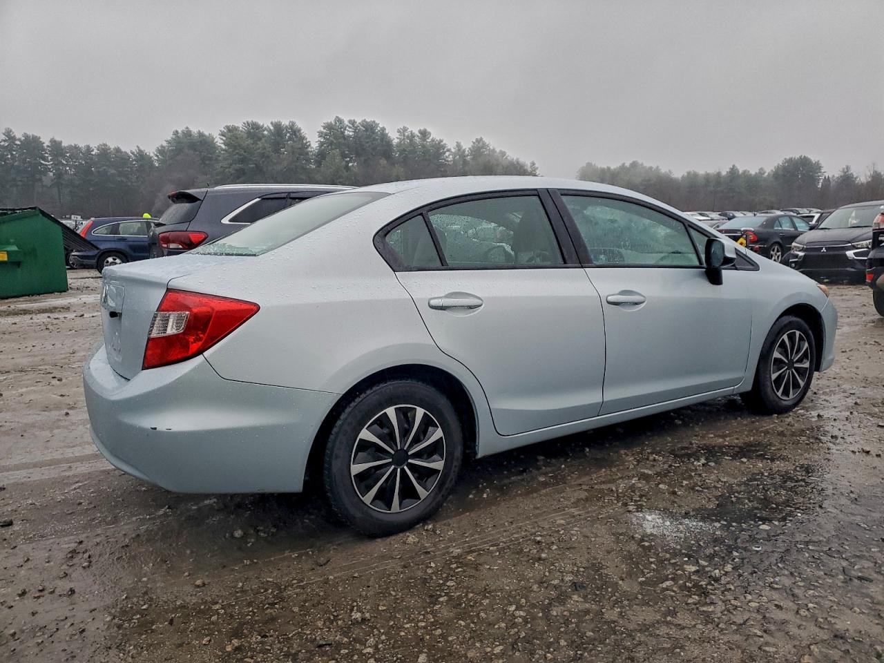 Lot #3304518450 2012 HONDA CIVIC LX