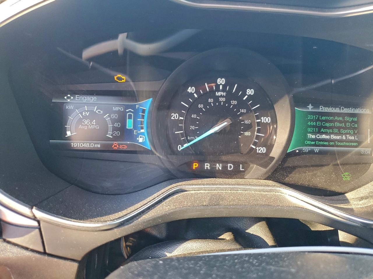 FORD FUSION SE HYBRID