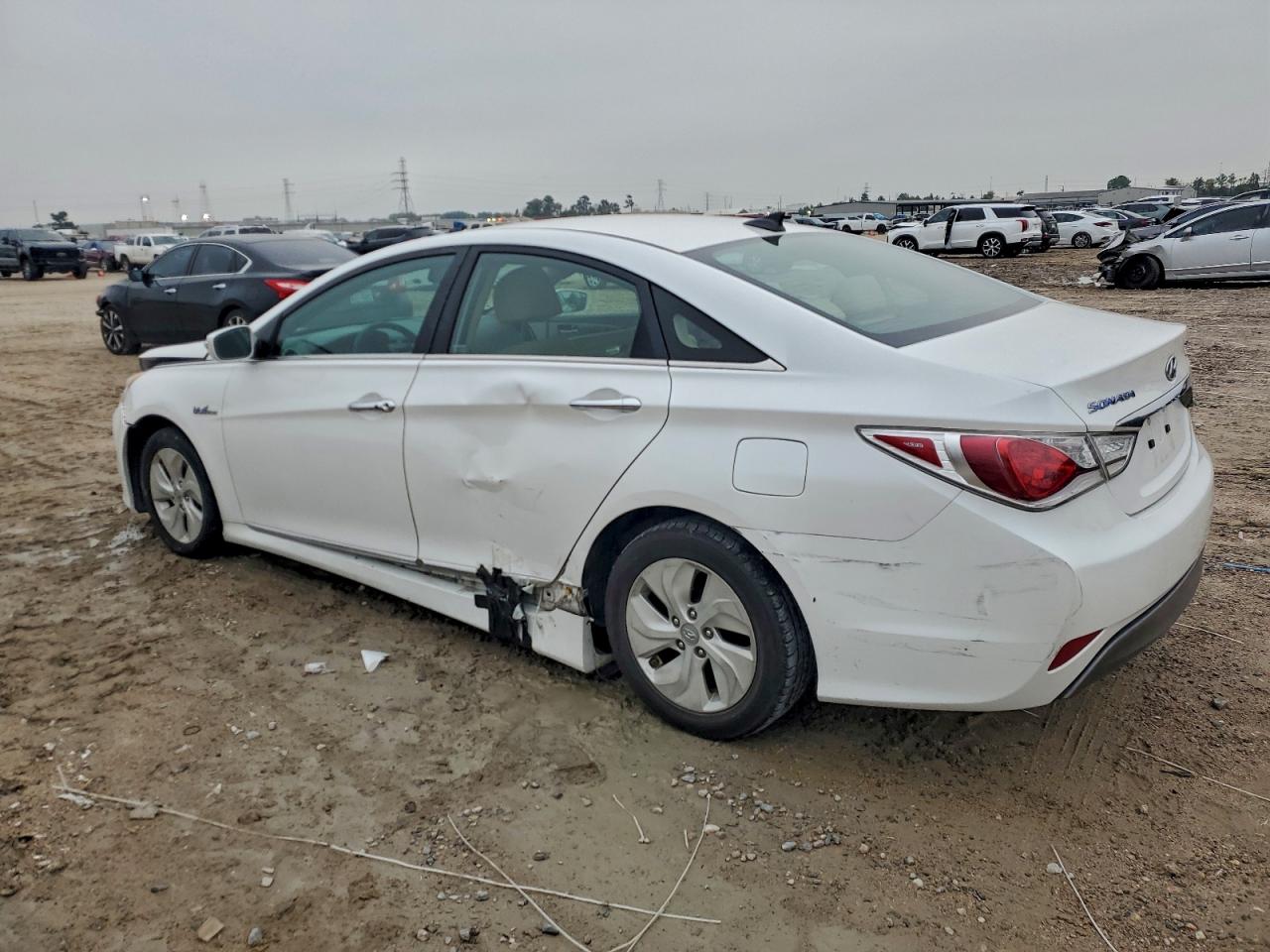Lot #3305609789 2015 HYUNDAI SONATA HYB