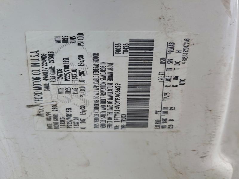 2000 FORD RANGER #3311602326