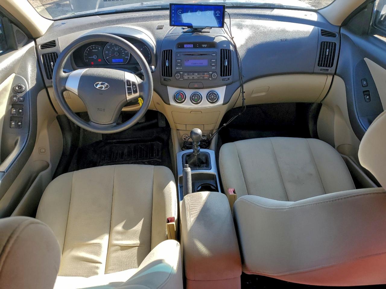 Lot #3301857028 2009 HYUNDAI ELANTRA GL