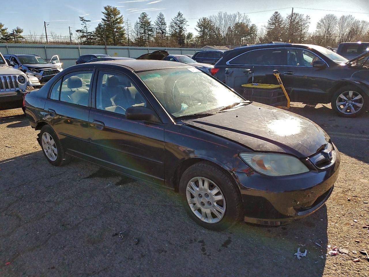 Lot #3309191615 2005 HONDA CIVIC LX