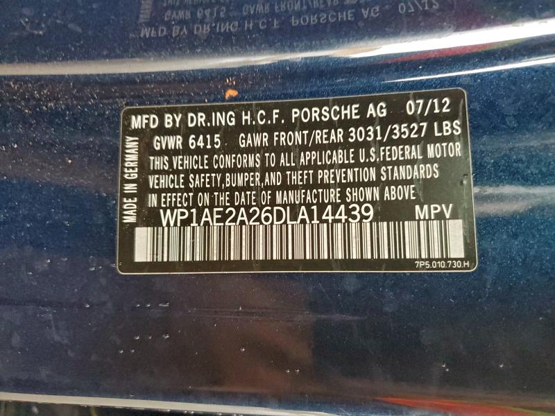 2013 PORSCHE CAYENNE S #3302818920