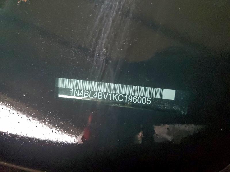 2019 NISSAN ALTIMA S #3302719023