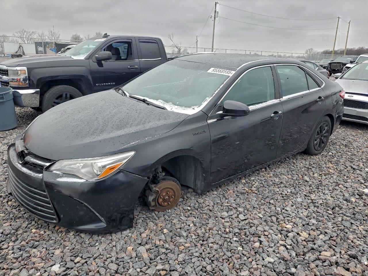 Lot #3311721229 2015 TOYOTA CAMRY HYBR