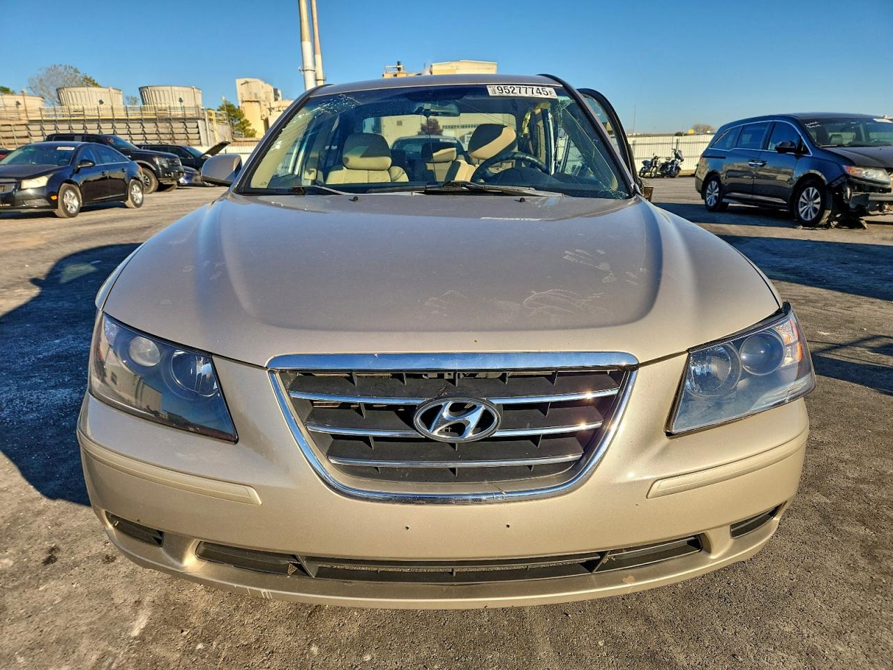 Lot #3308368280 2009 HYUNDAI SONATA GLS