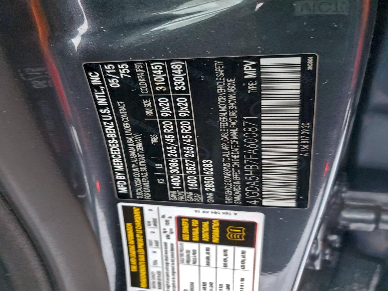 MERCEDES-BENZ M-CLASS 350 4MATIC