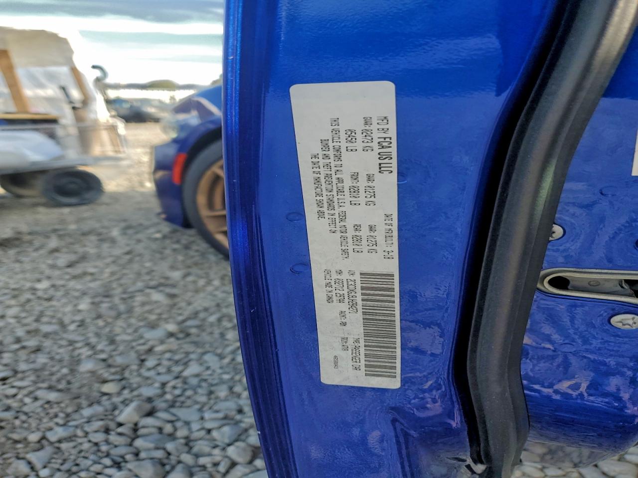 Lot #3317026115 2018 DODGE CHARGER R/