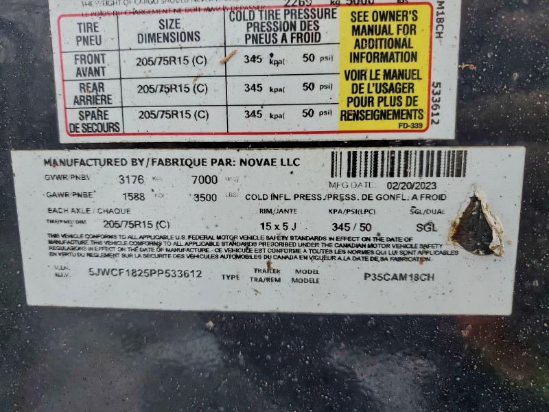 2023 CJWH UNKNOWN #3305400305