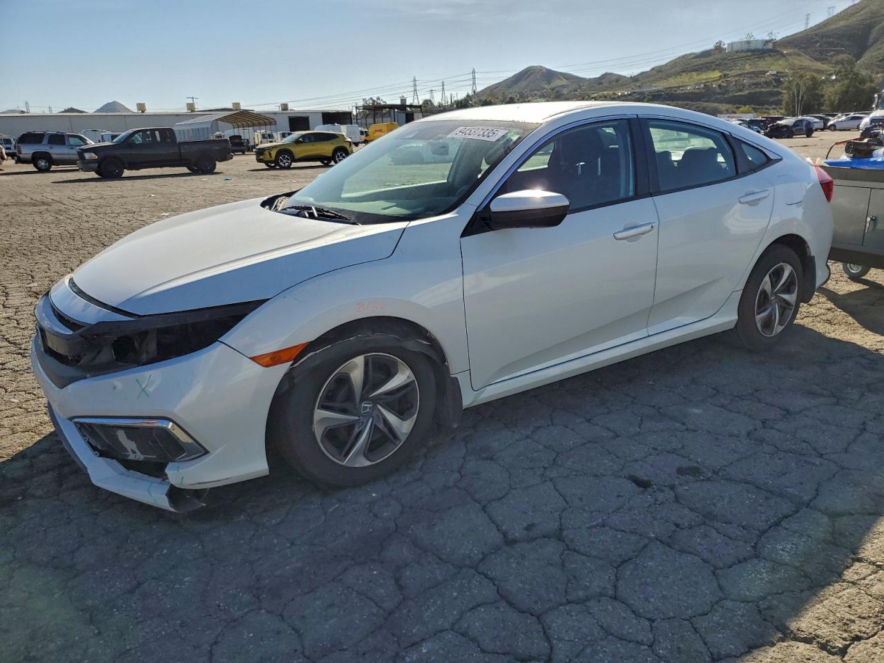 Lot #3309174714 2019 HONDA CIVIC LX