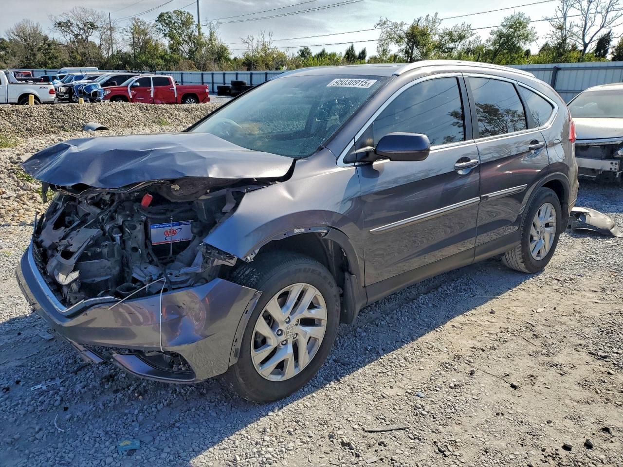 Lot #3315892086 2015 HONDA CR-V EXL