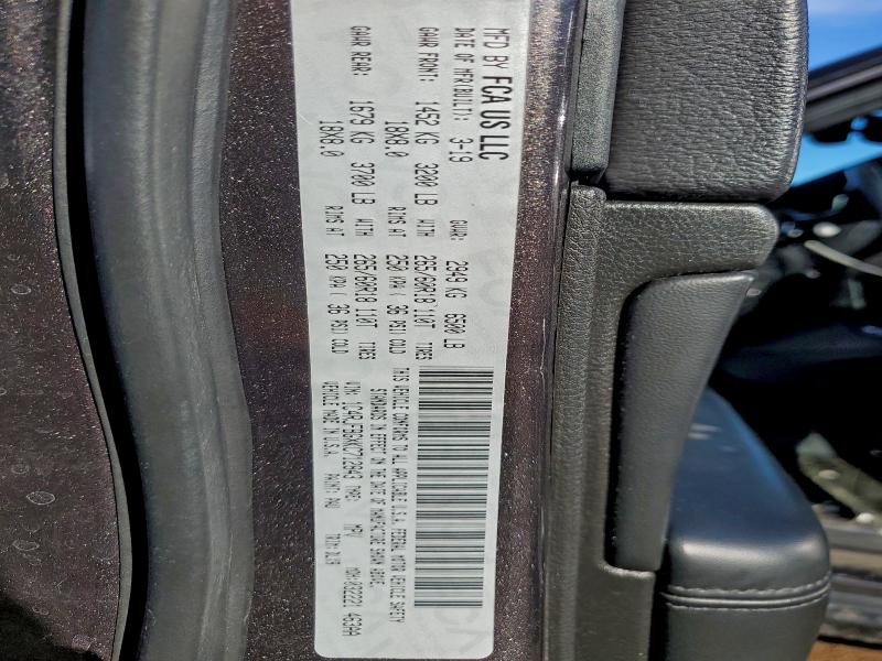 2019 JEEP GRAND CHER #3309260622