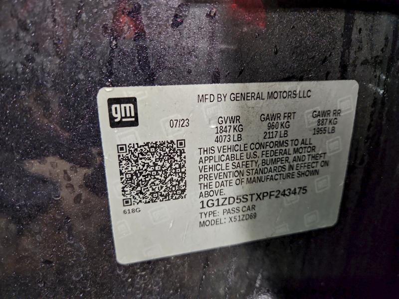 2023 CHEVROLET MALIBU LT #3310366963