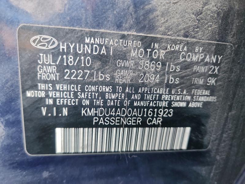 2010 HYUNDAI ELANTRA BL #3317786076