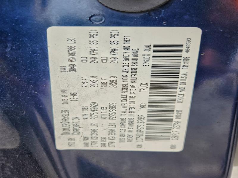 2007 DODGE RAM 1500 S #3315616775