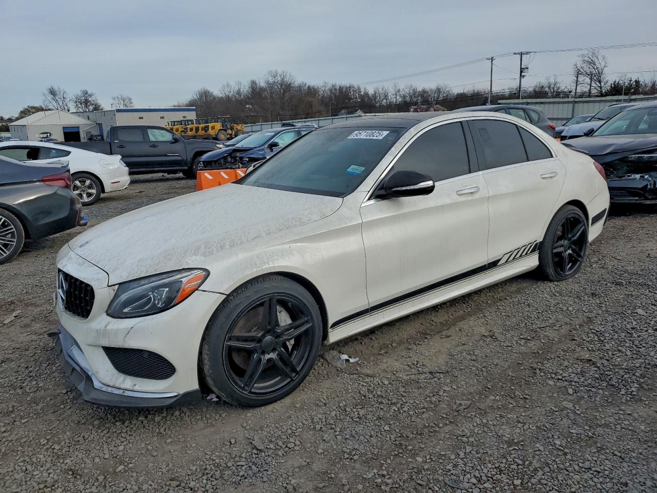 Lot #3311515245 2015 MERCEDES-BENZ C 300 4MAT