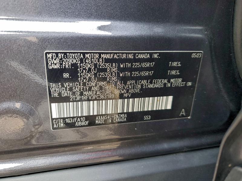 2023 TOYOTA RAV4 XLE #3308269204