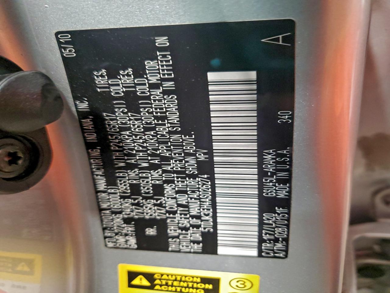 TOYOTA HIGHLANDER SE