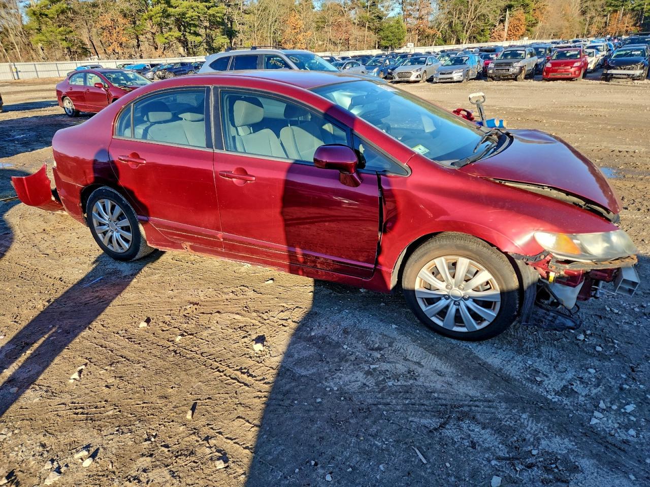 Lot #3304359586 2011 HONDA CIVIC LX