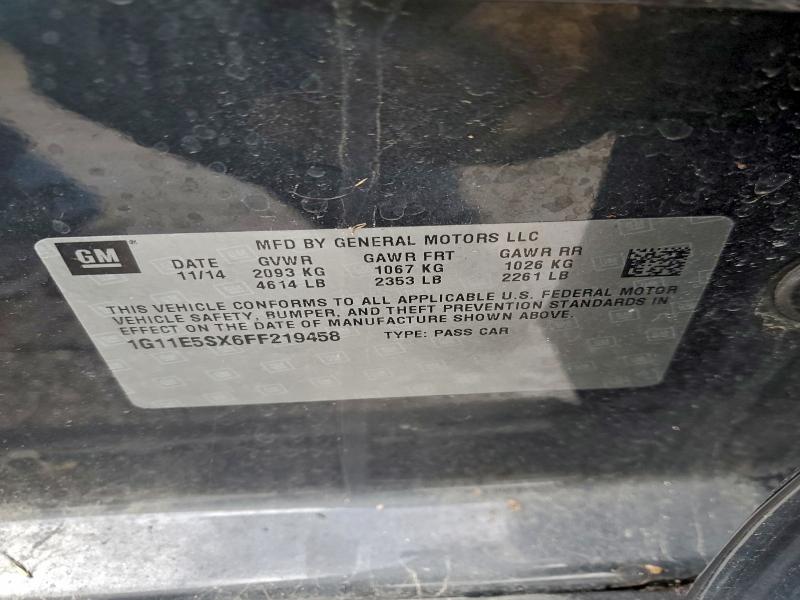 2015 CHEVROLET MALIBU 2LT #3315662795