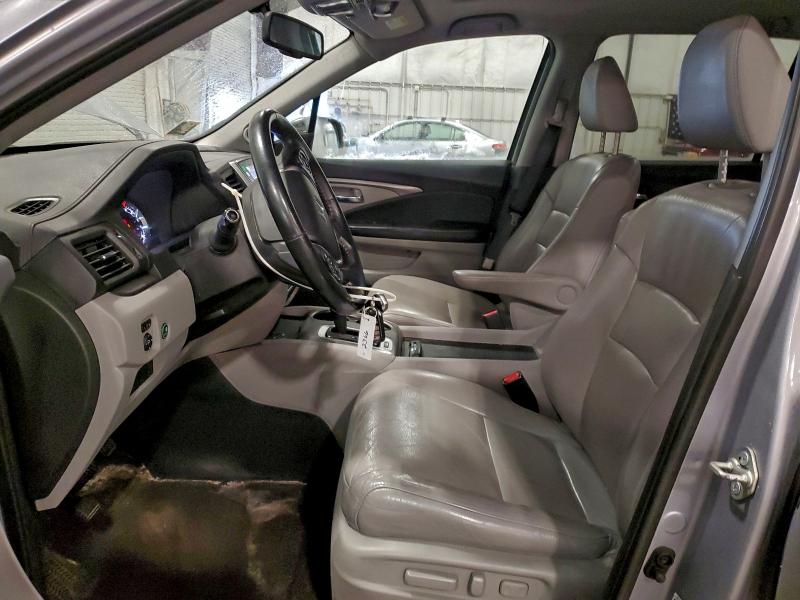 2016 HONDA PILOT EXL #3308236168