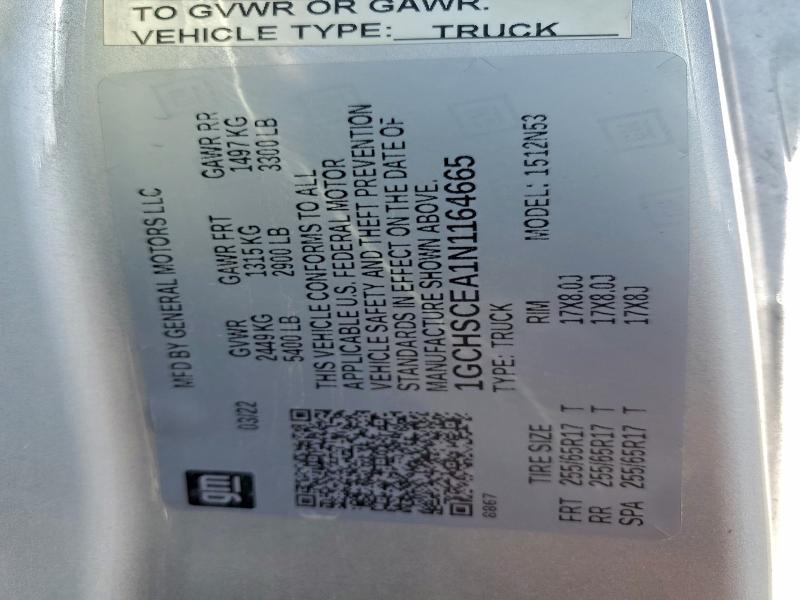 2022 CHEVROLET COLORADO L #3308254153