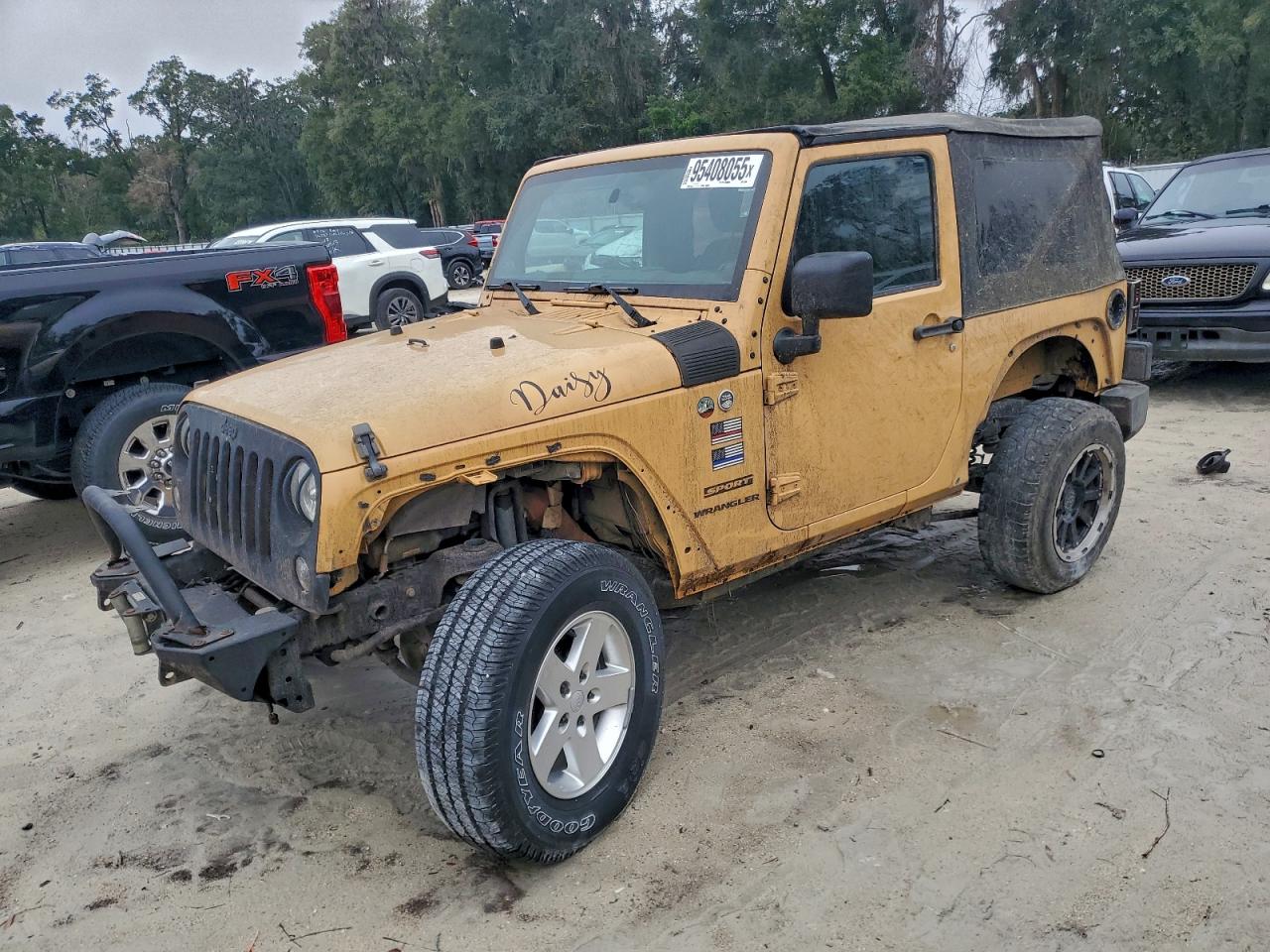 Lot #3309255626 2014 JEEP WRANGLER S