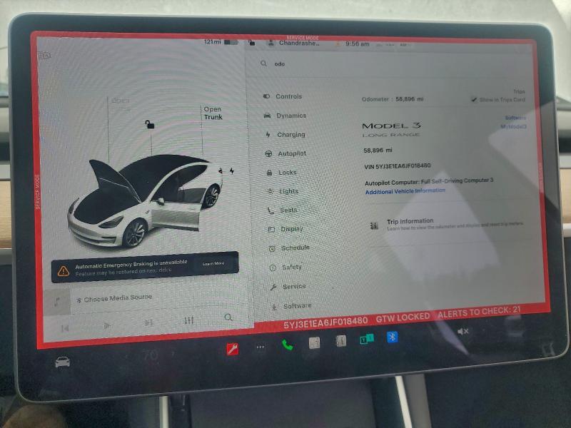 2018 TESLA MODEL 3 #3304653032