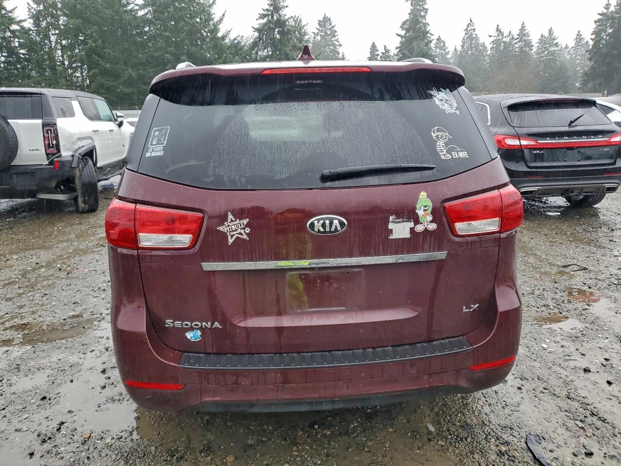 Lot #3315919098 2017 KIA SEDONA LX