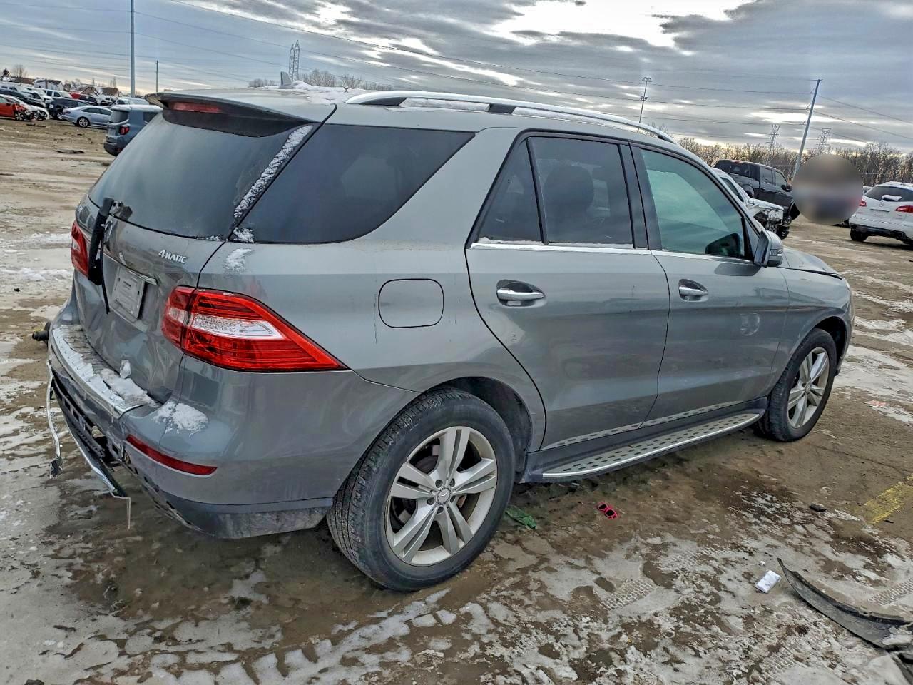 Lot #3316745454 2015 MERCEDES-BENZ ML 350 4MA