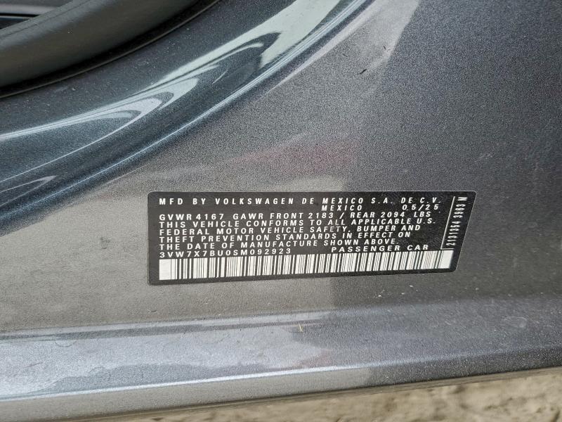 2025 VOLKSWAGEN JETTA SE #3310060884