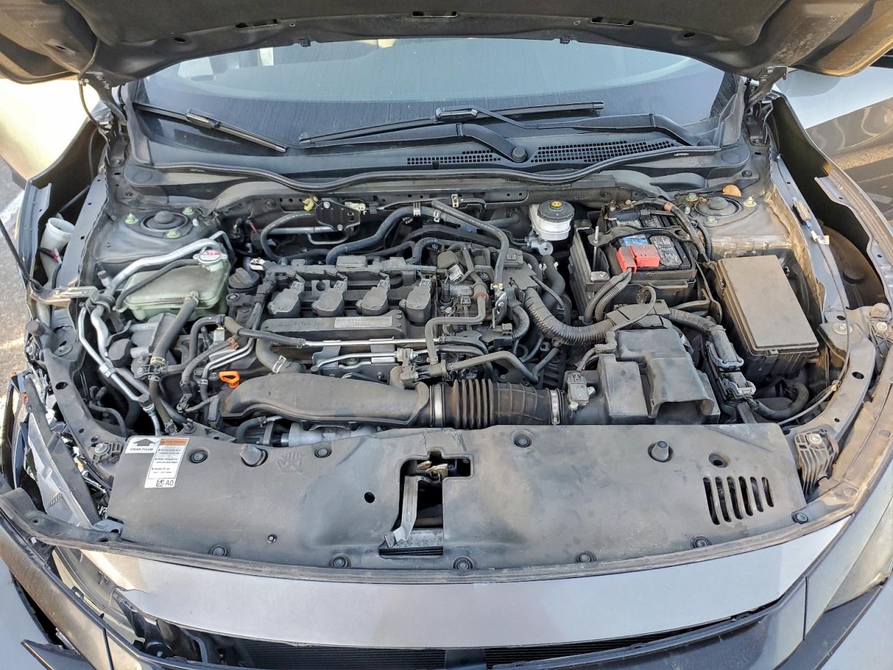 Lot #3317103009 2018 HONDA CIVIC LX