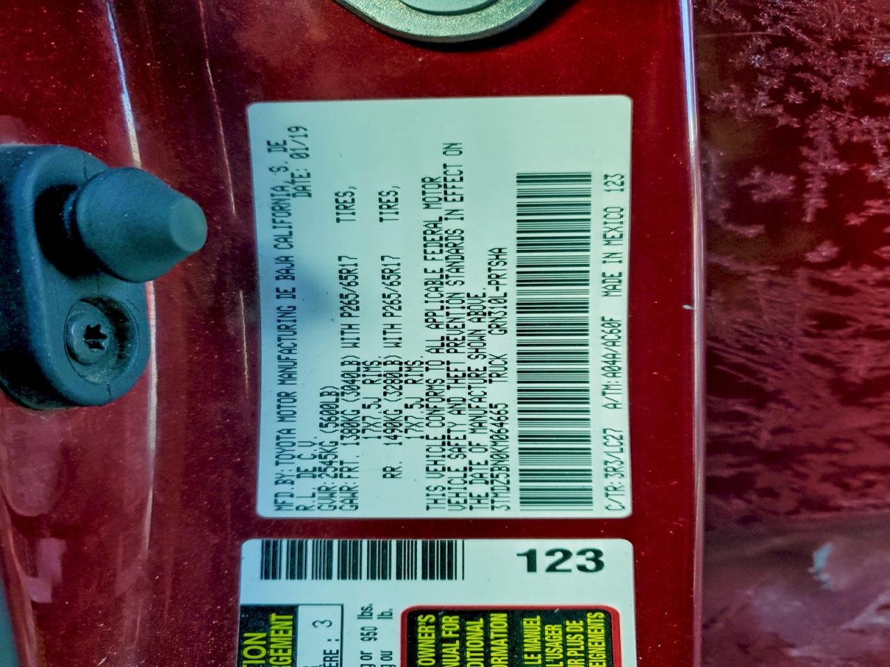 TOYOTA TACOMA DOUBLE CAB