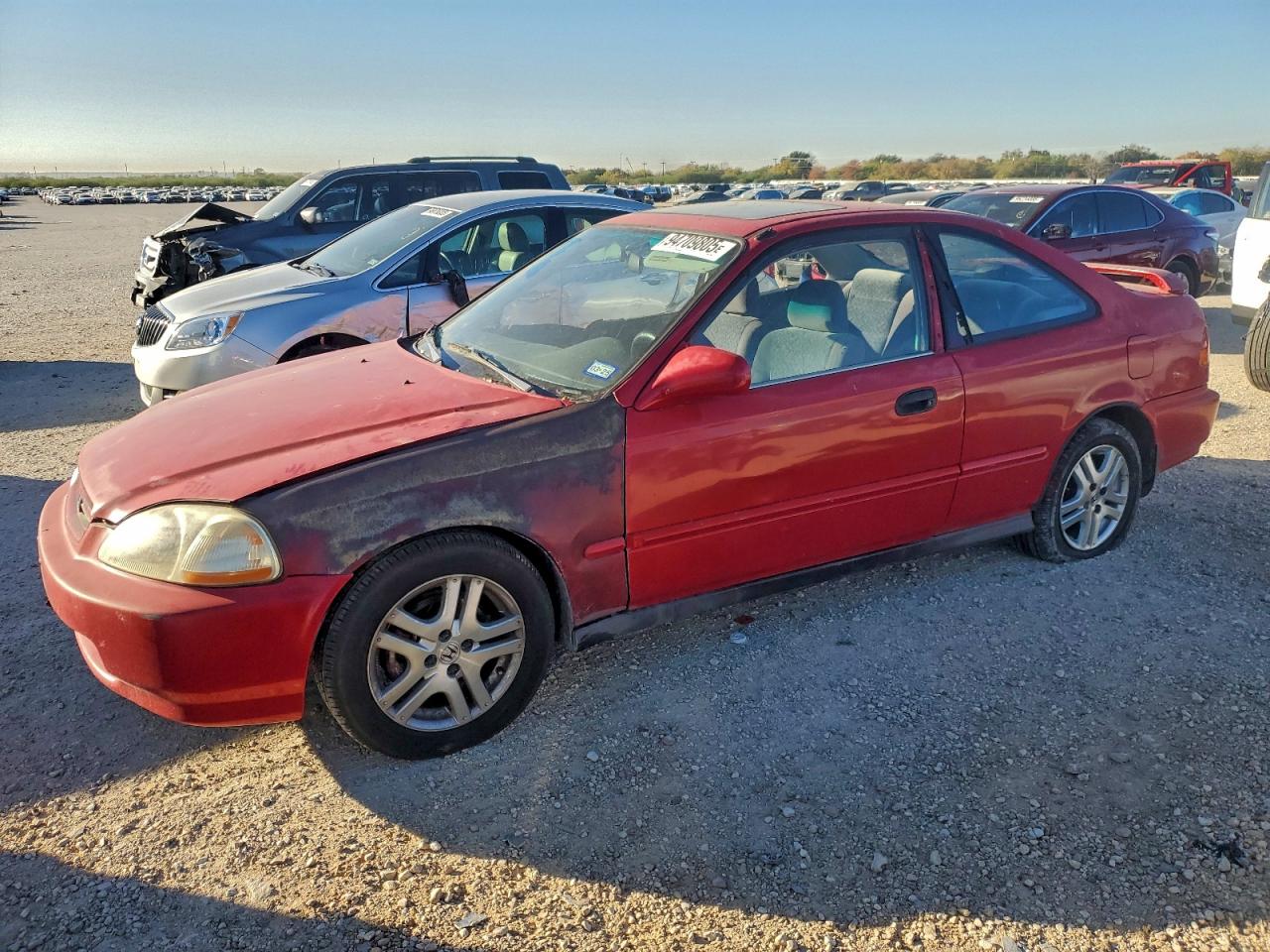 Lot #3311664234 1998 HONDA CIVIC EX
