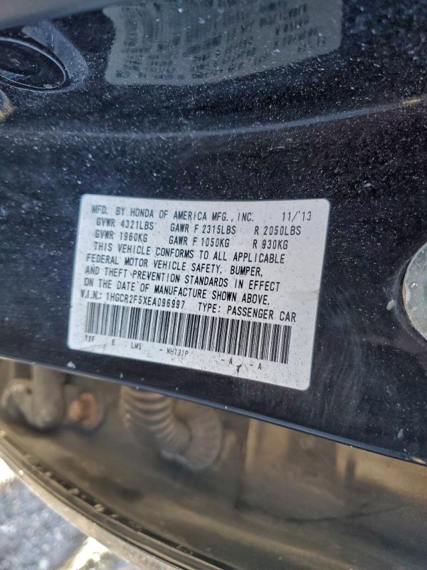 2014 HONDA ACCORD SPO #3301983482