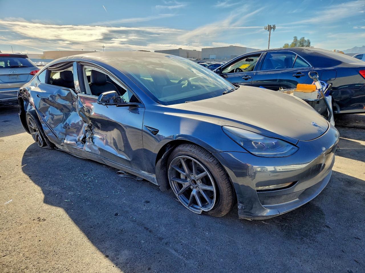 Lot #3317286180 2023 TESLA MODEL 3